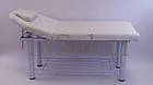 Косметологічна кушетка СН-285А біла + стілець майстра 836 білий, фото 3