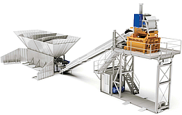 Мобільна бетоносмесительная установка Cifa FiveTech 1500