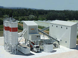 Стаціонарні бетонозмішувальні установки горизонтального типу Cifa