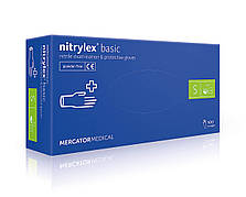 Нітрилові рукавички Nitrylex® PF Basic S