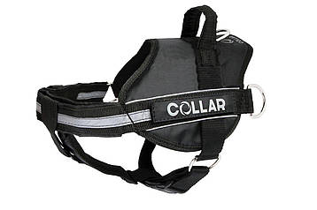 Шлея для собак нейлонова DogExtremе зі змінним ліпленням, Collar,№5 - окружність грудей 85-115 см (з
