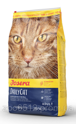 Josera DailyCat беззерновий корм для дорослих котів 10 кг, фото 2