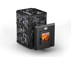 Кам'янка для лазні новаслав пруток ПКС-01 П С2 зі склом (12кВт)