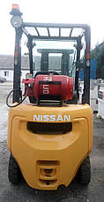 Газовий вилковий навантажувач 1,8 тонн Nissan P1D1A18LT б/у, фото 5
