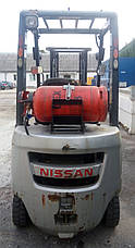 Вилочний навантажувач 1,5 тонни Nissan NP1F1A15D б/у 2009, фото 3