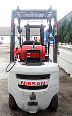 Вилочний навантажувач 1,5 тонни Nissan NP1F1A15D-3 2012 б/у, фото 2