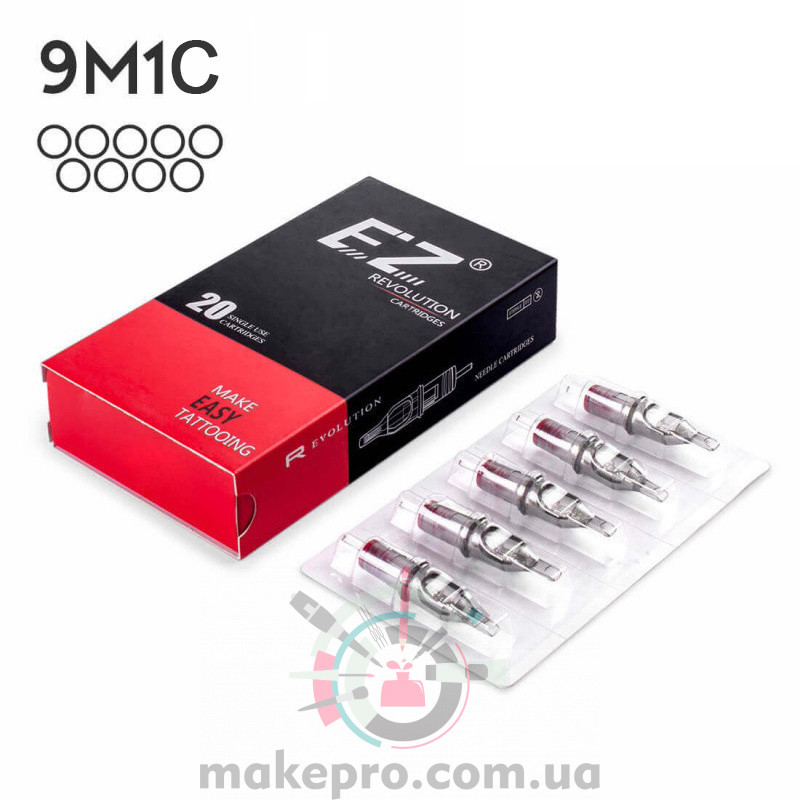 Картридж Ez Revolution Curved Magnum L - taper 9 M1C (0.35)
