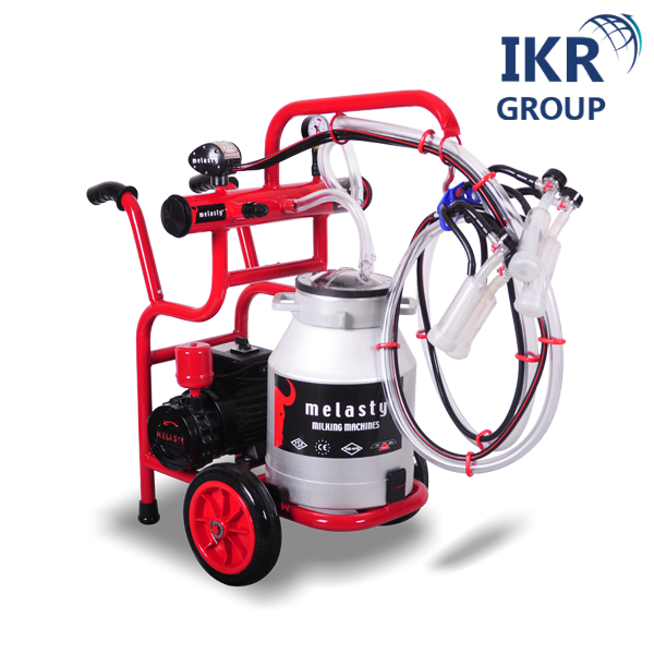 Доїльний апарат для двох кіз Melasty TJKKC 2-AS, фото 1