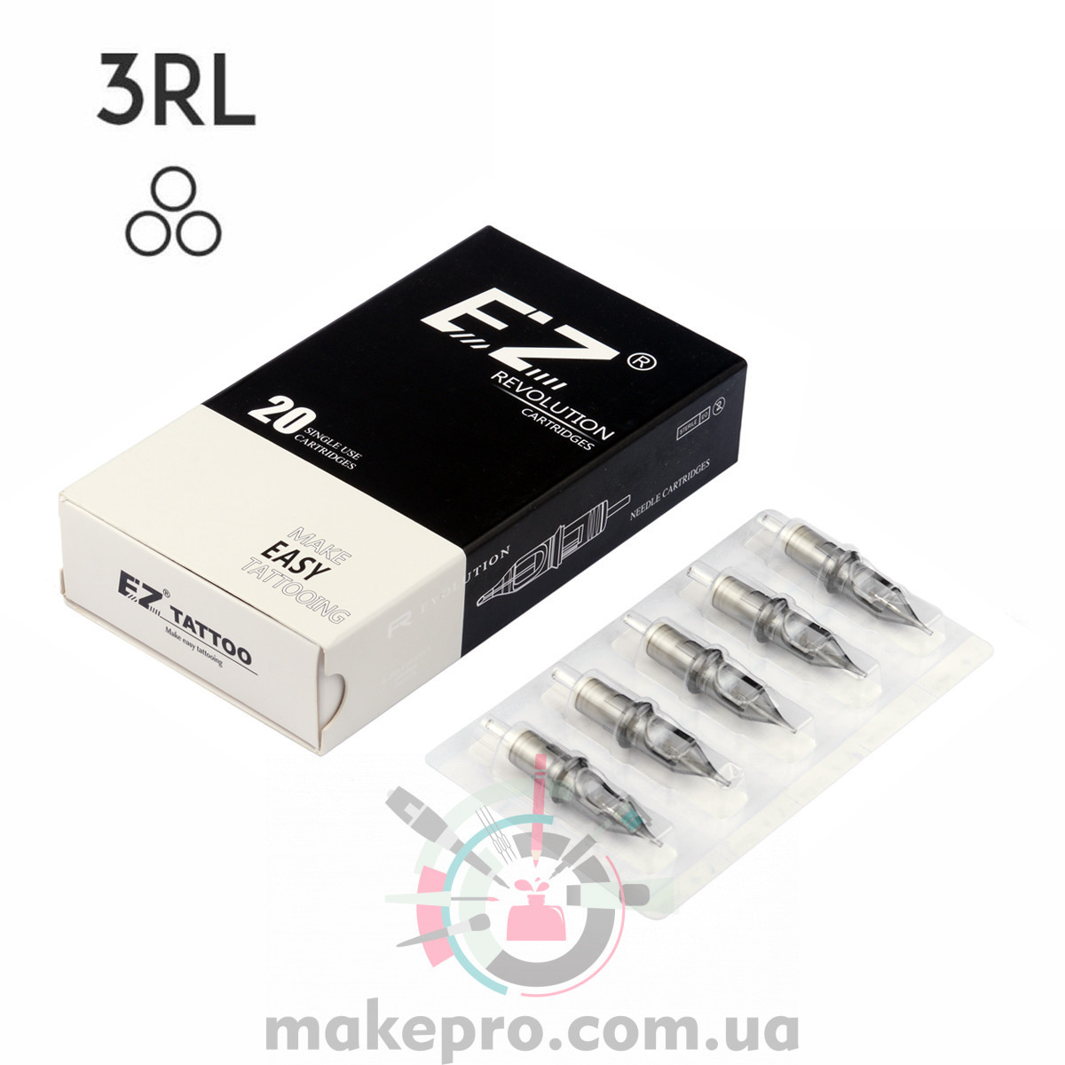 Картридж Ez Revolution Round Liner 3 RL (0.20), фото 1
