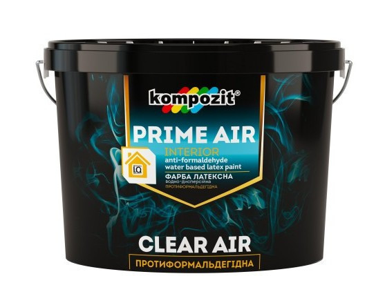 Інтер'єру єрна фарба Prime Air Komposit, 2,7 л