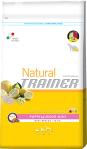 Сухий корм Trainer Natural корм для цуценят дрібних порід, з куркою й індичкою 7 КГ