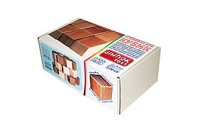 Конструктор із натурального дерева Кубик, Зліпок дерево твердих порід