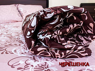 Сімейний набір бавовняного постільної білизни з Бязі "Gold" №151176AB Черешенка™, фото 3