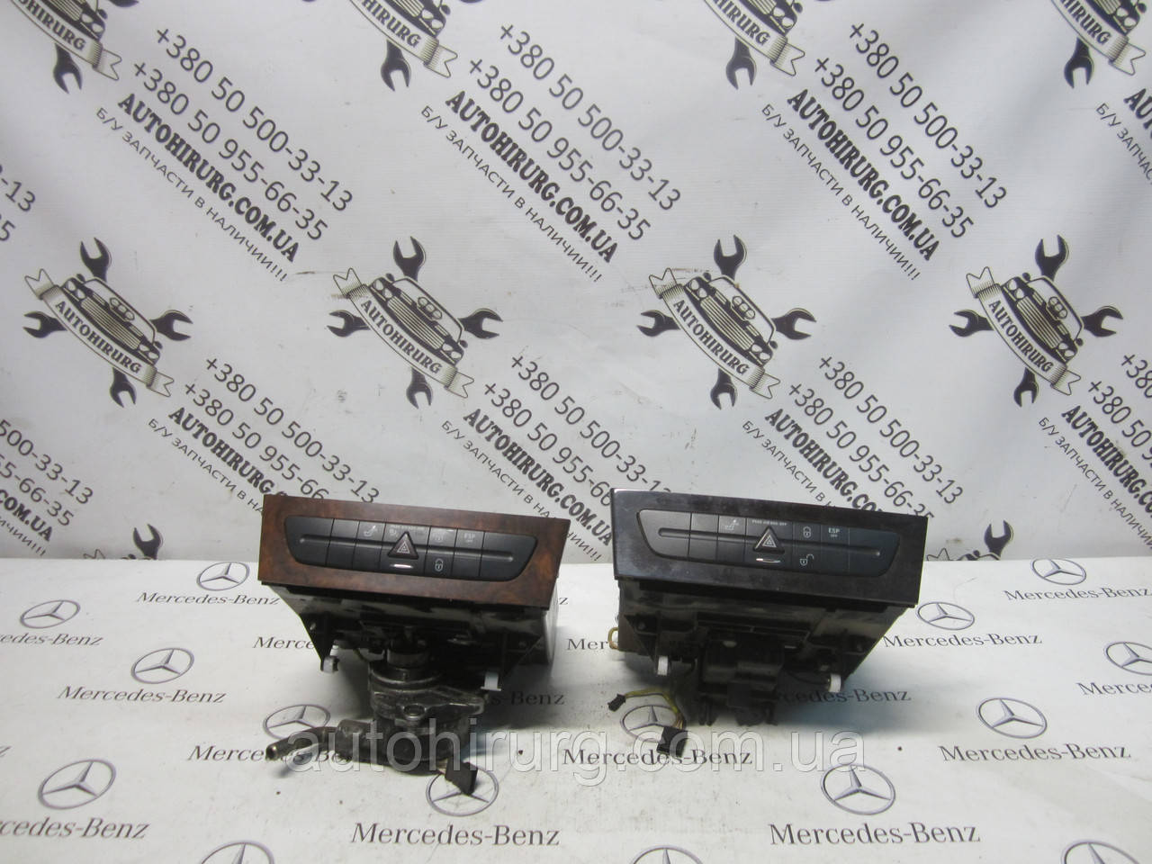 Блок кнопок на торпедо MERCEDES-BENZ w211 e-class (A2118600552), фото 1