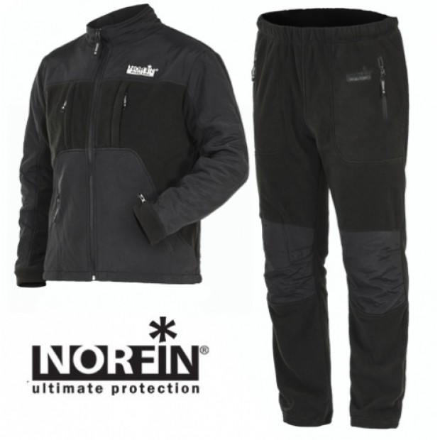 Костюм флісовий сірий Norfin Polar Line 2 Gray