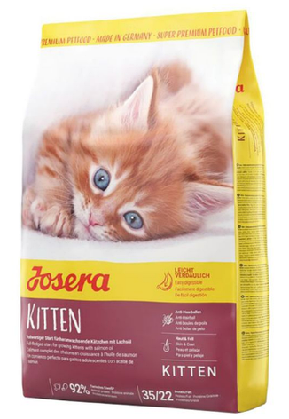 Josera Kitten корм для підростаючих кошенят і вагітних кішок 400 г, фото 2