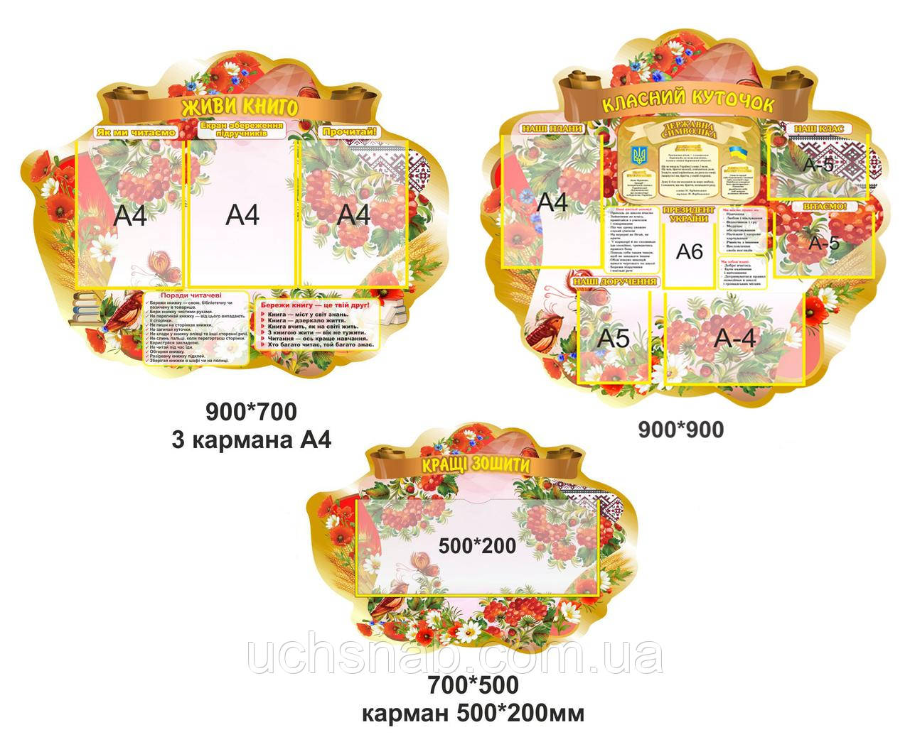 Стенди - Композиція класного куточка, фото 1