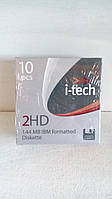 Дискеты i-tech 2HD 1.44 MB IBM FORMATTED Diskette