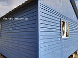 Дачний будинок з корабельної дошки. Збірний дачний будиночок, фото 2