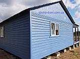 Дачний будинок з корабельної дошки. Збірний дачний будиночок, фото 6