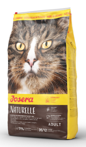 Josera Naturelle сухий беззерновой корм для стерилізованих котів 10 кг