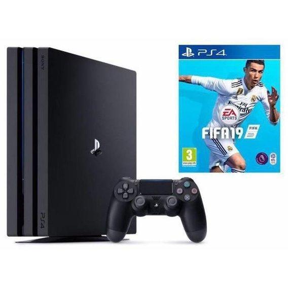 Ігрова приставка Sony PlayStation 4 Pro 1TB + FIFA 19