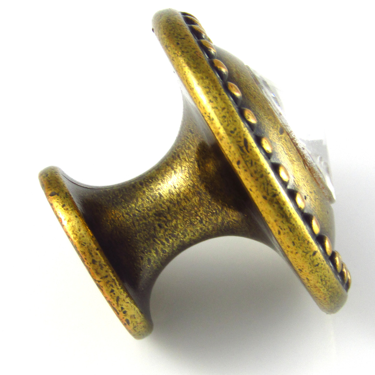 Декоративна ручка-кнопка Splendo зі стразом