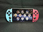 Портативна приставка PSP X7 Plus Голубий + Червоний 8GB / 9999 ігор вбудовано, фото 8