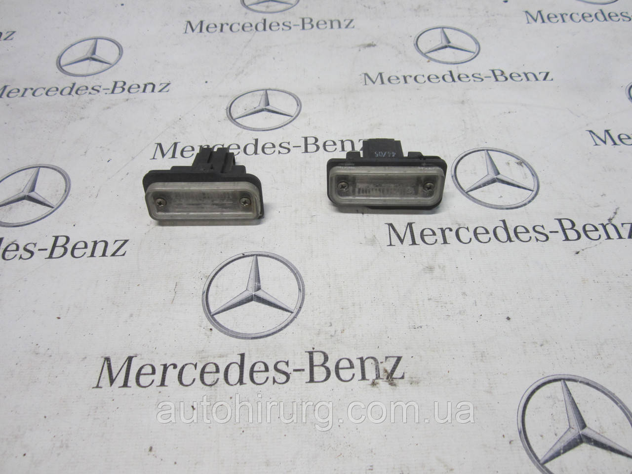 Підсвітка номера mercedes-benz w211 e-class