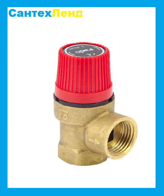 Запобіжний клапан Lisando 4 bar 1/2*1/2 ВВ