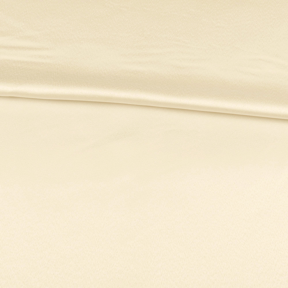 Скатеркова тканина з атласним блиском молочна, ш.320