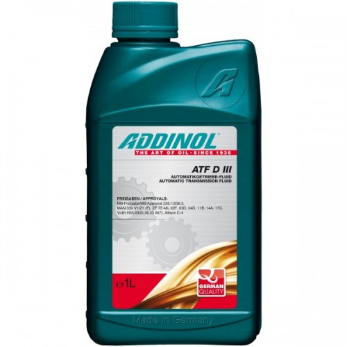 Масло ADDINOL ATF D III 1л