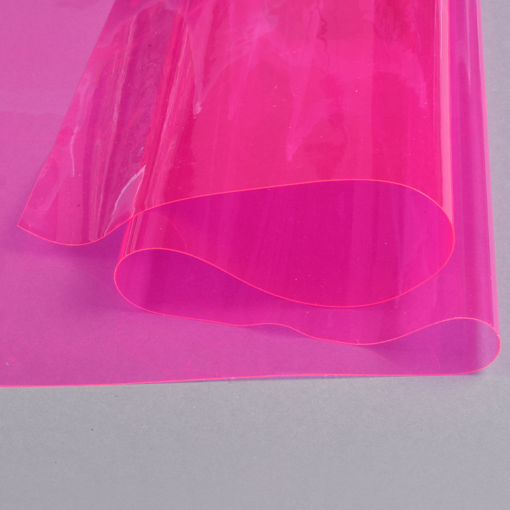 Силікон (0,2мм) малиновий прозорий ш.122