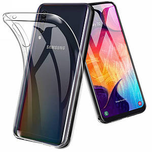 Прозорий силіконовий чохол Samsung Galaxy A30S (2019)