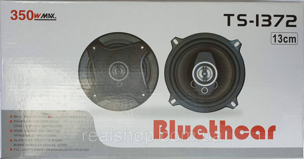 Автоколонки 13 см/350w TS-1372, фото 1