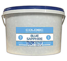 Вінілові чіпси, Blue Saphire, відро 3 кг. Кольорові чипси для підлогових покриттів. Розмір 3 (3-5 мм), фото 4