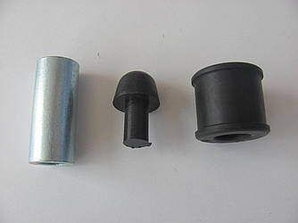 Втулка амортизатора (переднього) VW T4 91- (d=14 mm) — SOLGY — 201028