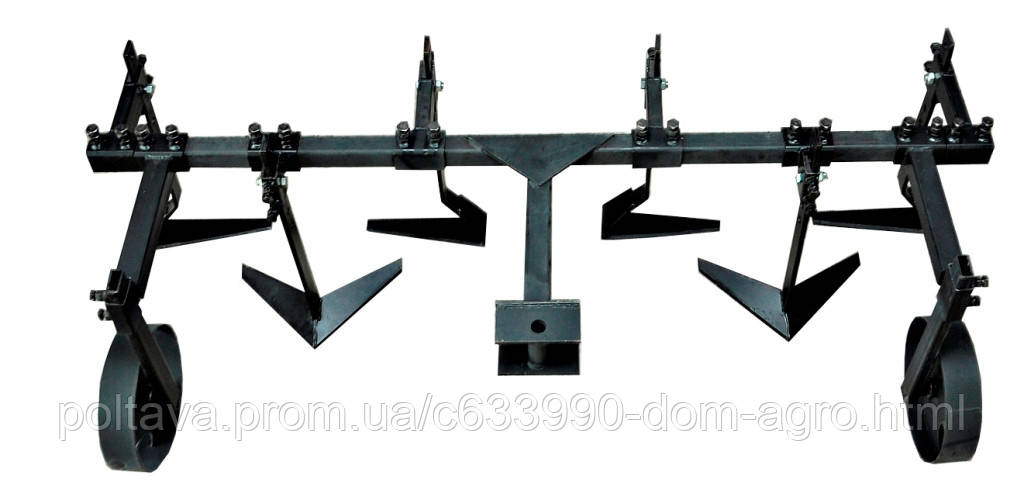 Прополоник 2-рядний з обвод колесами (КУ8), фото 1