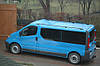 Рейлінги чорні (пласт. ніжки, коротка база) Renault Trafic, Opel Vivaro 2001-2014, DDU HP077, фото 8