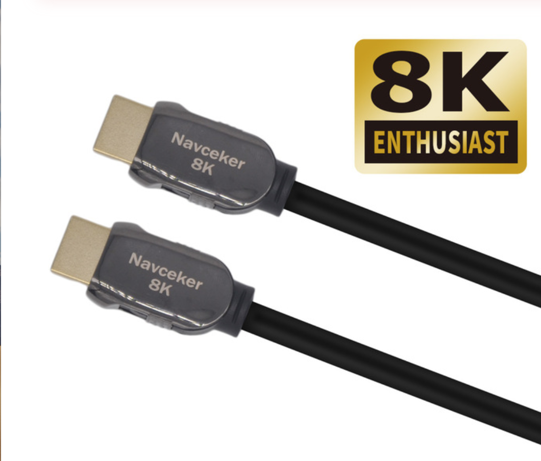 HDMI кабель 4K, 8К 48 Гбіт/с 2.1 Супершвидкісний плоский eARC UHD HDR для 8K samsung QLED tv