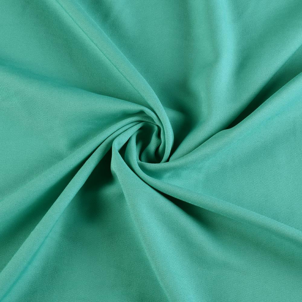Поликоттон стрейч бирюзово-зелений, ш.153