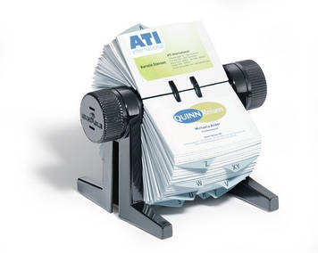 Візитниця настільна обертова на 300 візиток VISIFIX CUBO DURABLE