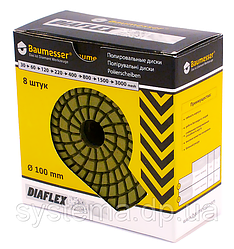 Гнучкі круги для полірування граніту(черепашки)