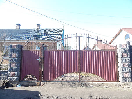Ворота кованые Профіт-5, Профіт - 5 плюс ( Профит), фото 1