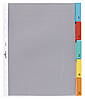 файли-роздільні пластикові А4 з кольоровими табуляторами 5 шт Durable, Німеччина, фото 2