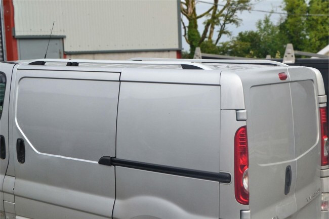 Рейлінги Skyport сірі (довга база) Renault Trafic, Opel Vivaro 2001-2014, DDU SKP053