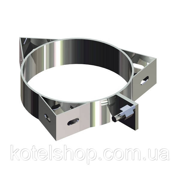Кільце для димоходу неіржавка сталь D — 110 мм товщина 0,6 мм