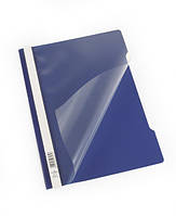 Пластикова папка-швидкозшивач для документів А4 синя DURABLE