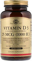 Vitamin D3 1000 IU Solgar, 250 капсул