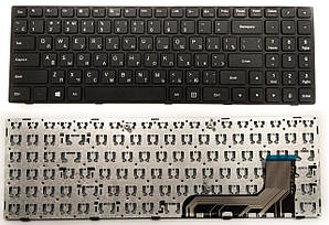Клавіатура для ноутбука Lenovo IdeaPad 100-15iby RU чорна (шлейф праворуч) БВ